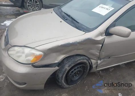 2007 Toyota Corolla Le из США, поврежденный, VIN 2T1BR32E87C832047